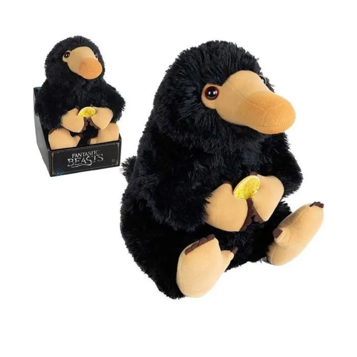 Peluche - NOBLE COLLECTION - Les Animaux fantastiques - Niffler 24 cm - Intérieur-0