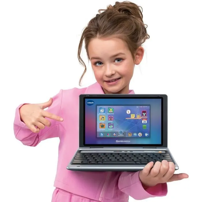 Ordinateur pour enfant VTECH GENIO MAX (écran 7") avec 10 jeux sur les métiers - Mixte - 5 à 12 ans-5