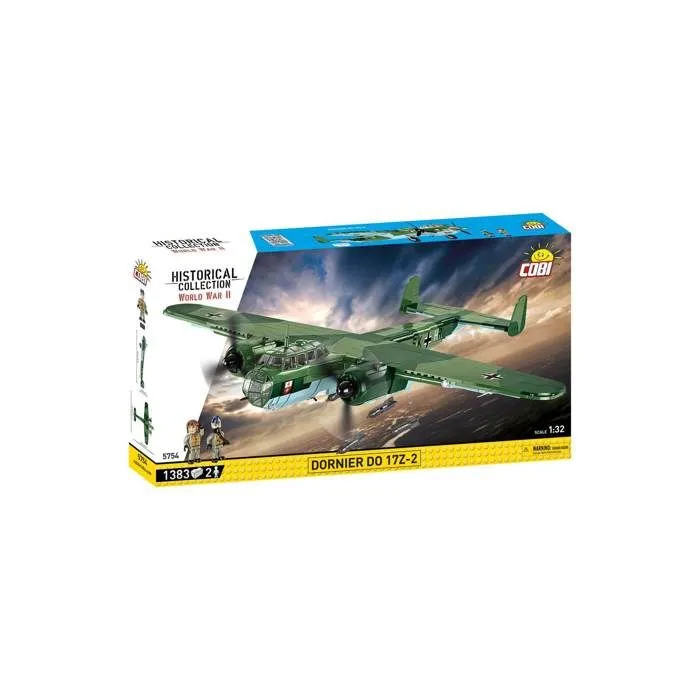 Avion - DORNIER - DO 17Z-2 - Couleur principale: Blanc-1