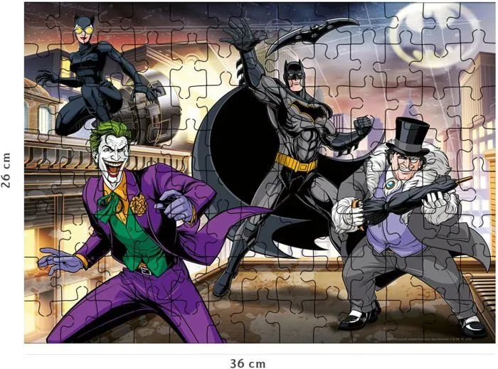 Nathan - Puzzle Les ennemis de Batman 100 pcs - RAVENSBURGER-3