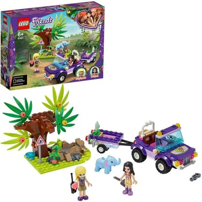 LEGO® Friends 41421 Le sauvetage du bébé éléphant-0