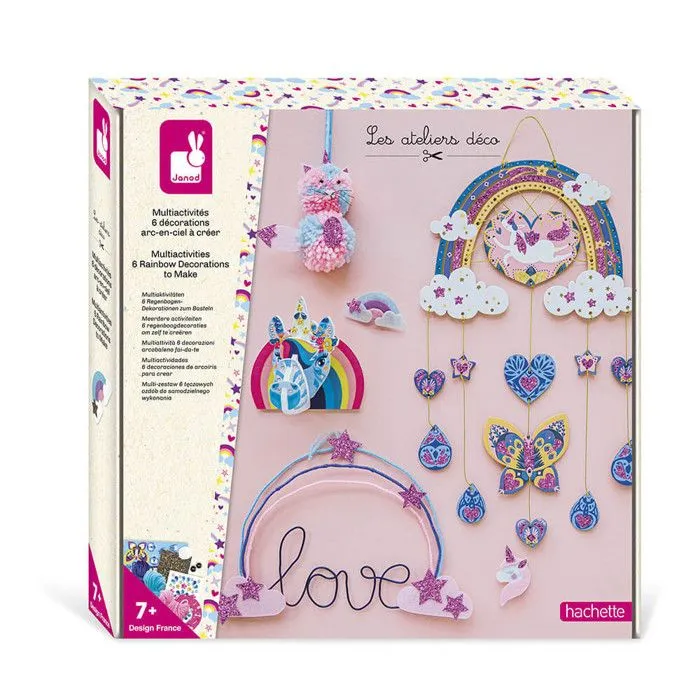 Kit Créatif - Coffret Multi-Activités Arc-En-Ciel-0