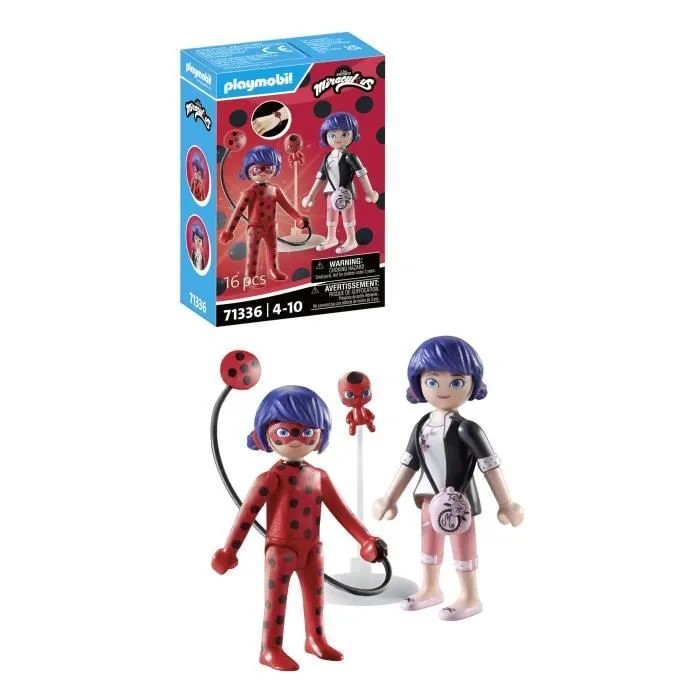 PLAYMOBIL 71336 Miraculous : Marinette & Ladybug-4