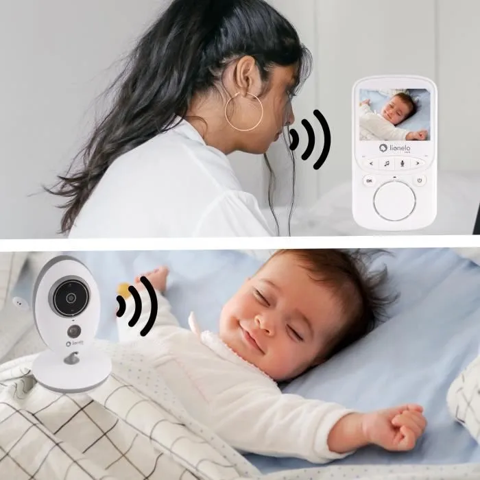 LIONELO Babyline 5.1 - Babyphone vidéo sans fil avec 2 caméras et communication bidirectionnelle-1