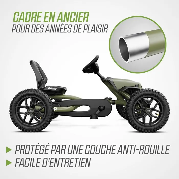 Kart à pédale Jeep® Buddy Wrangler-4