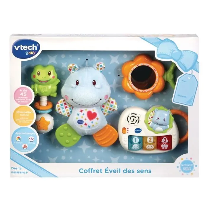 VTECH BABY - Coffret Naissance - Éveil des Sens - Bleu-2
