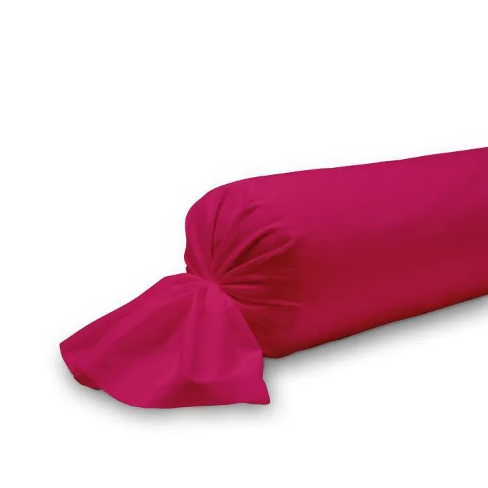 Taie de traversin - Harmonie - Jus de Myrtille - 45x185cm - 100% coton 57 fils/cm²-0