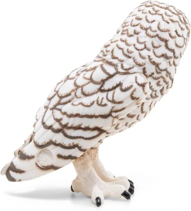 Figurine Harfang des Neiges - PAPO - Blanc - Mixte - Enfant - Multicolore - A partir de 3 ans-1