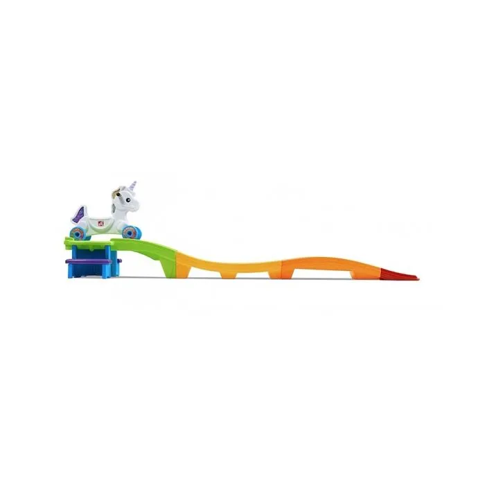 Montagnes Russes Licorne Step2 - Roller Coaster Enfant avec voiture-licorne, sons et lumières-0