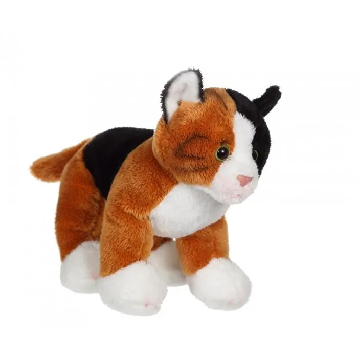 Gipsy Toys - Peluche Chat noir et blanc-2