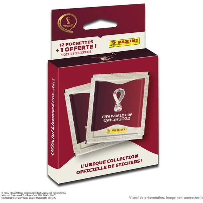 Album de stickers - PANINI - WORLD CUP QATAR 2022 - 670 stickers dont 50 brillants-0