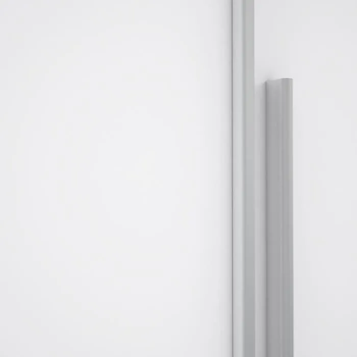 Armoire - Blanc mat - 2 portes battantes + 2 portes coulissantes - L 270,3 x P 61,2 x H 210 cm - NARAGO-3