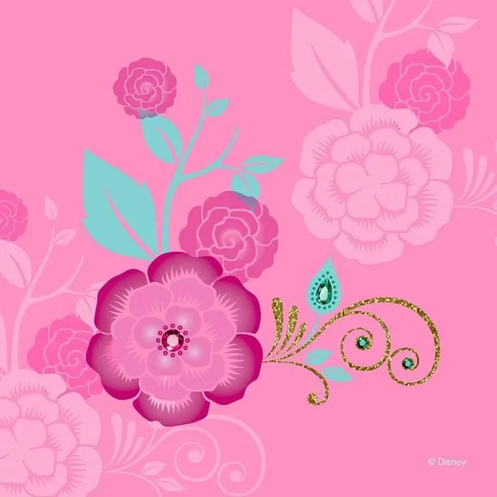 Coussin - DISNEY - Princesses - 40x40 cm - Rose - Intérieur - Enfant-2