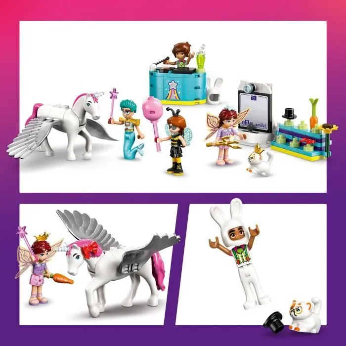 LEGO Friends 42661 Soirée Déguisée avec une Licorne et une Fée - Jeu pour Fille dès 6 Ans-3