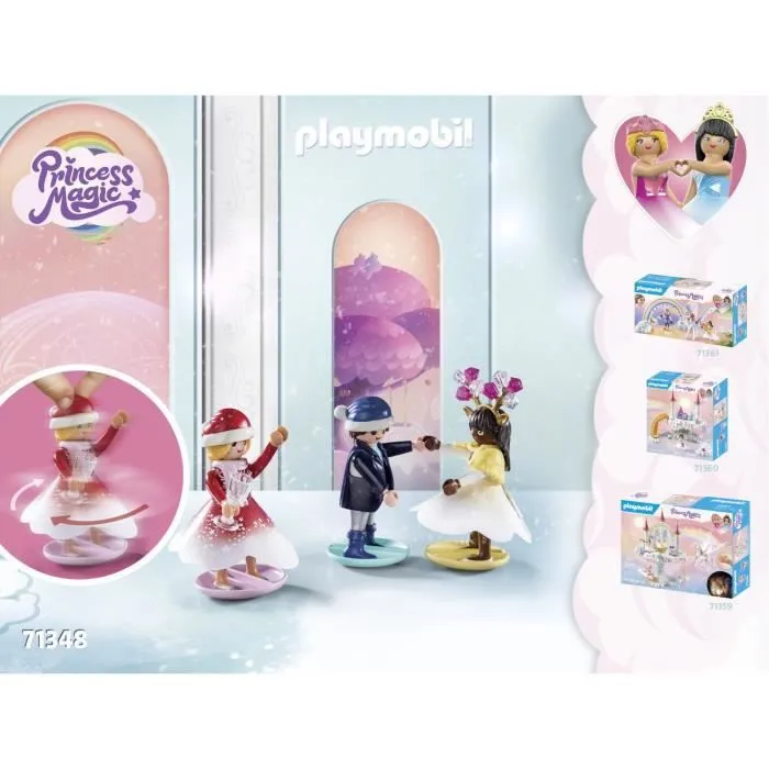 Calendrier de l'Avent PLAYMOBIL - Arc-en-ciel - La magie de Noël - 24 cases à ouvrir-3