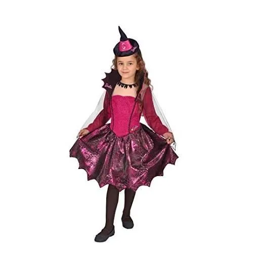 CIAO 11669.3-4 DEGUISEMENT DE SORCIERE POUR ENFANT ROSE 3-4 ANS-0