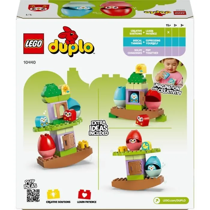 LEGO DUPLO My First 10440 Arbre qui se balance et s’empile - Jouet interactif pour bébés-5