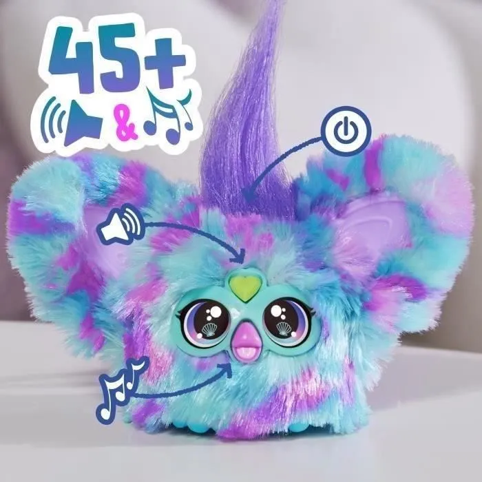 Furby Furblets Mer-May, mini peluche électronique-2
