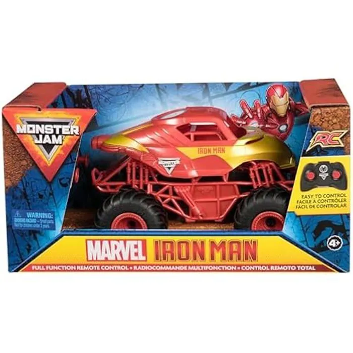 Monster Jam Remote Control Vehicle 1 to 24th Iron Man-1