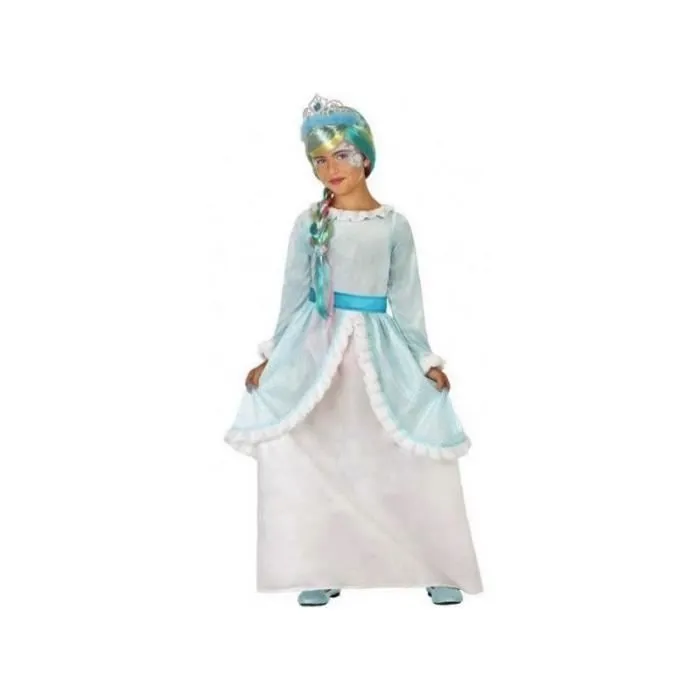 Déguisement Princesse Bleue Fille-0