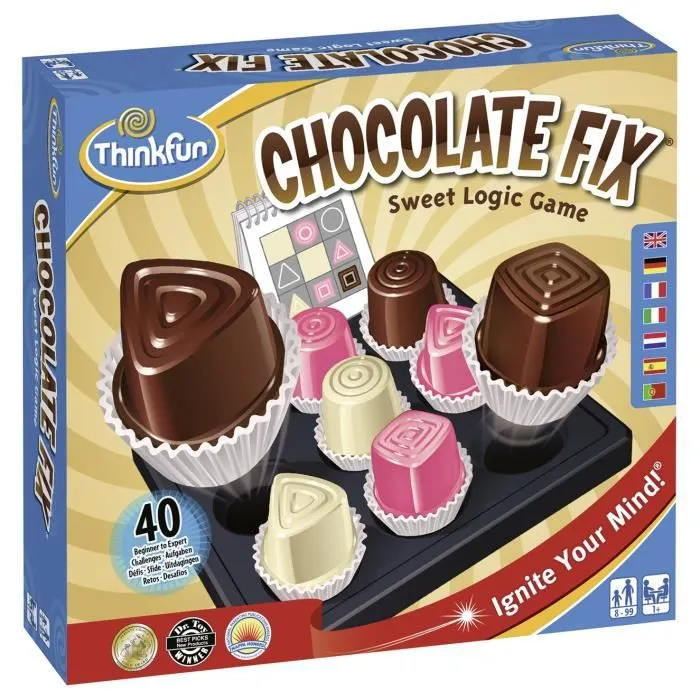 Jeu de casse-tête Ravensburger - Chocolate Fix - Pour 1 joueur et plus - 8 ans et +-1