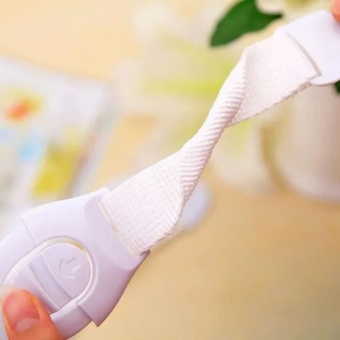 Sécurité pour bébé - YWEI - Fermeture Serrure Infantile pour Placard Porte Tiroir - Lot de 10-2