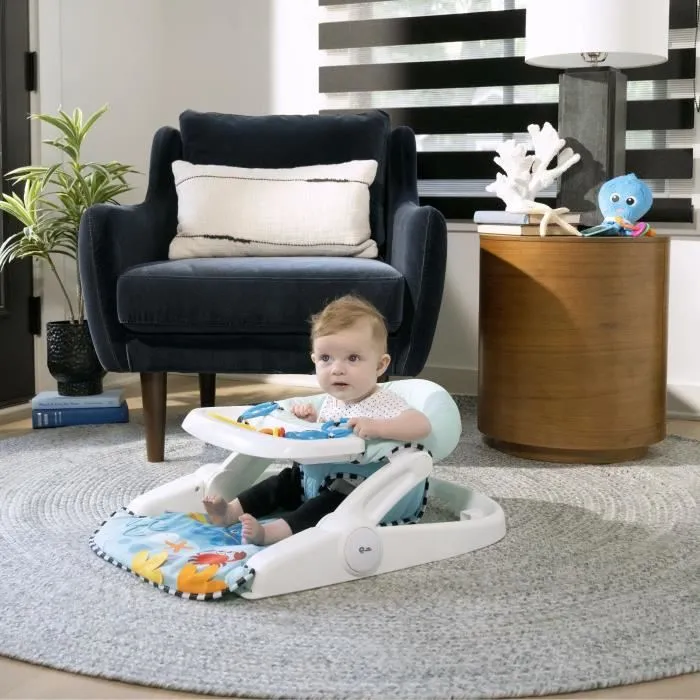 BABY EINSTEIN Siège bébé d'apprentissage -OPUS ET NEPTUNE- apporte support à bébé, 2positions de siège, tablette d'activités-6