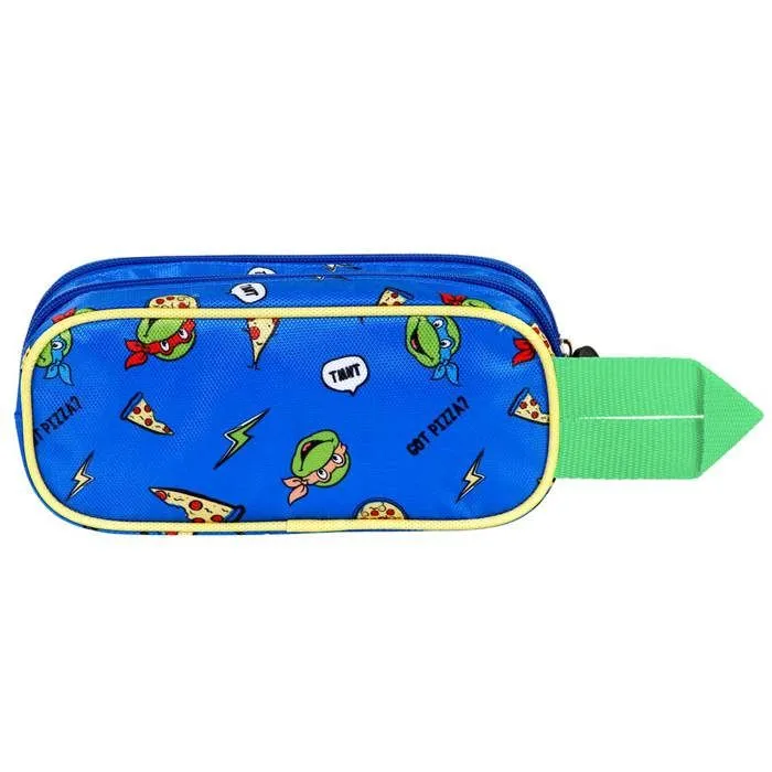Trousse Double 3D - Tortues Ninja Mates - Vert- Taille Unique-2