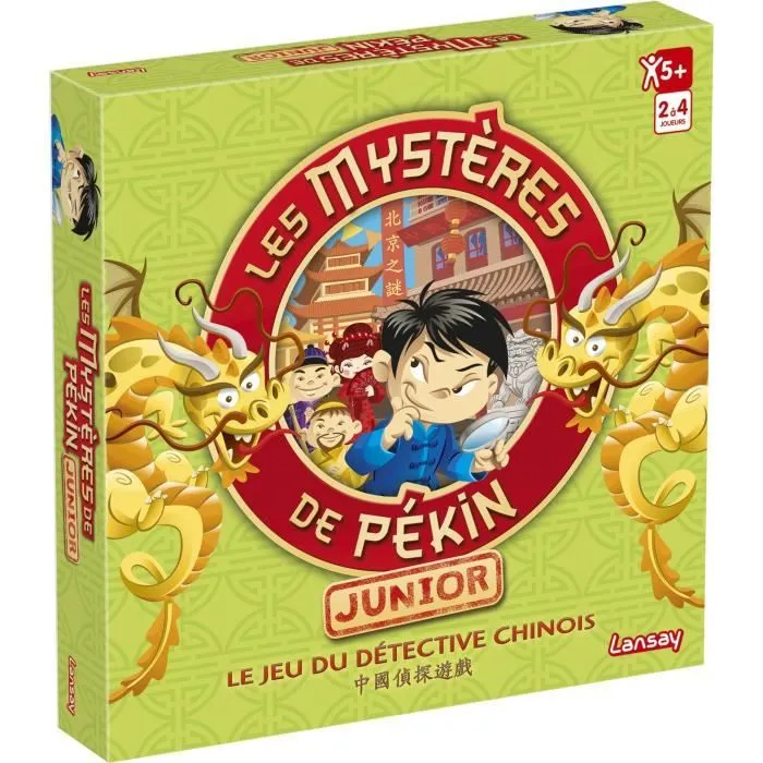 LANSAY - LES MYSTÈRES DE PÉKIN - Jeu de société - Version Junior - 2 à 4 joueurs - Dès 5 ans-0