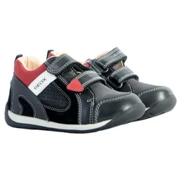 Basket Cuir Enfant/garçons Geox Each-2