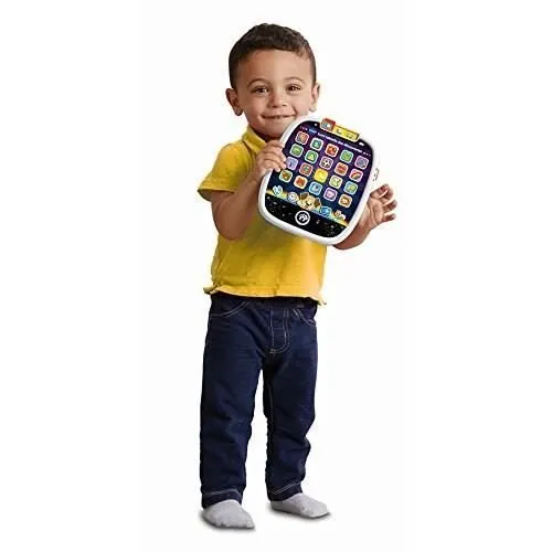 Tablette VTECH BABY Lumi des Découvertes Blanche - Jouet tactile et lumineux pour les tout-petits de 9 à 36 mois-2