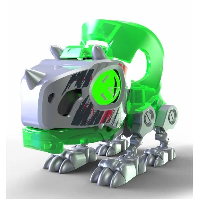 Pack 4 Robots Dino à Construire YCOO - BIOPOD - Rouge - Effets Sonores et Lumineux - A partir de 5 ans-4