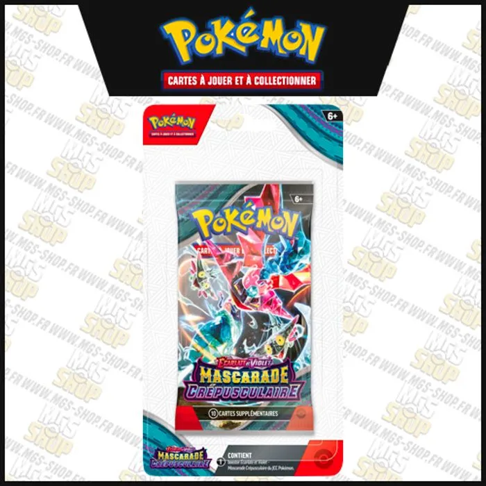 Booster - Pokémon - Ecarlate Et Violet Ev06 - 10 cartes - À partir de 6 ans - Mixte-0