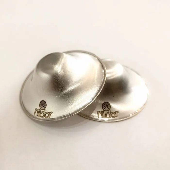 Coupelles d’allaitement protège-mamelon en argent 925 Taille M-2