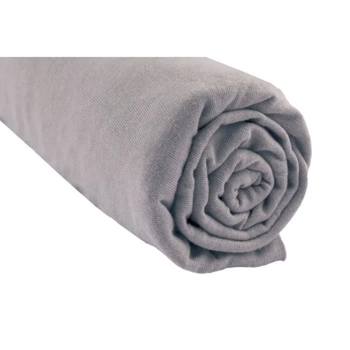 Lot de 3 draps housse coton bio 60x120 blanc écru noisette-3