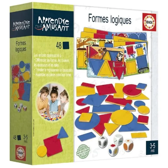 Jeu d'apprentissage - EDUCA - Formes Logiques-1