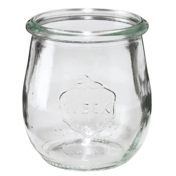 Bocaux - WECK - TULIPE - 220 ML - Lot de 12 - Verre - Compatible lave-vaisselle-0