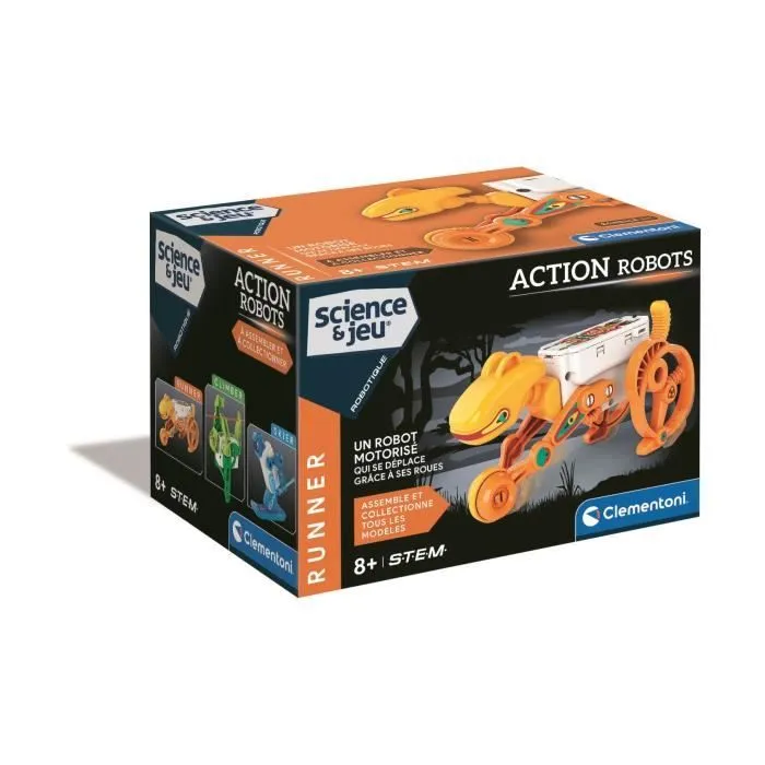 CLEMENTONI - Action Robot - Runner-0