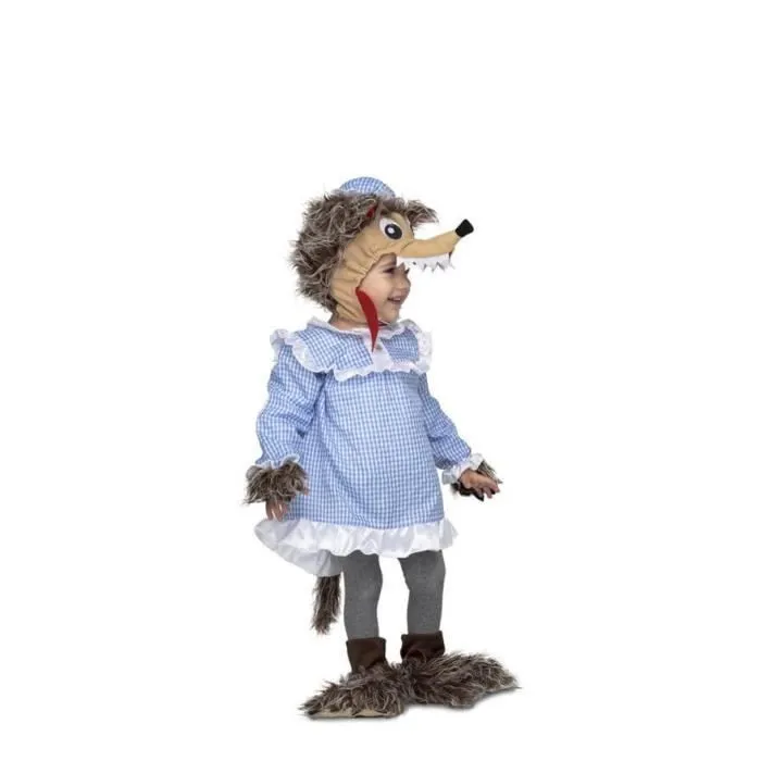 Déguisement Loup - Disfrazzes - Pyjama Bébé Bleu Multicolore - Intérieur-0