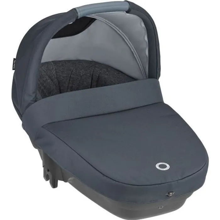 Nacelle BEBE CONFORT Amber, Groupe 0, Utilisable en voiture, Confortable, Sécuritaire, 0-6 mois (environ 10kg), Graphite