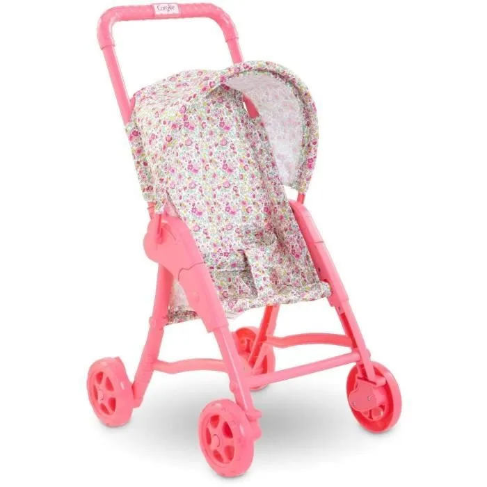 Poussette fleurie pour poupon 30 cm Corolle - Accessoire dès 18 mois-0