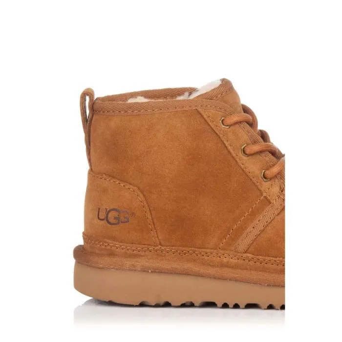 Bottine enfant - UGG - Neumel II - Suède doux - Doublure en laine - Semelle Treadlite-0