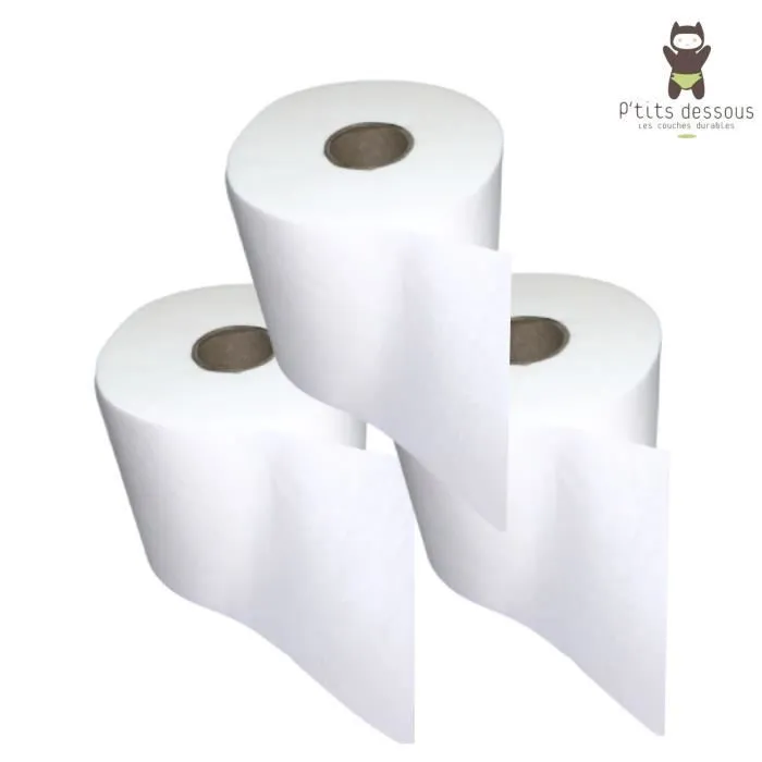 Voile de protection jetable biodégradable couche lavable (300 feuilles)-0
