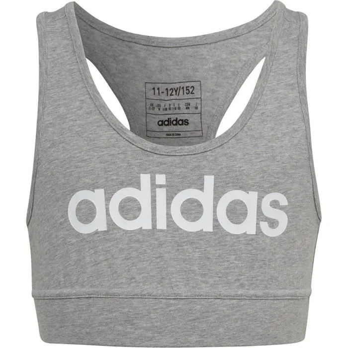 T-Shirt sans manches - ADIDAS - G Lin CR TK - Ajustée - 93% coton - Filles-0