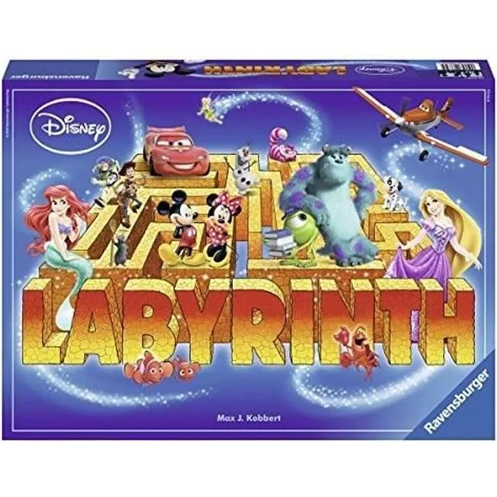 Jeu de plateau Ravensburger Labyrinthe Disney Multi-héros-0