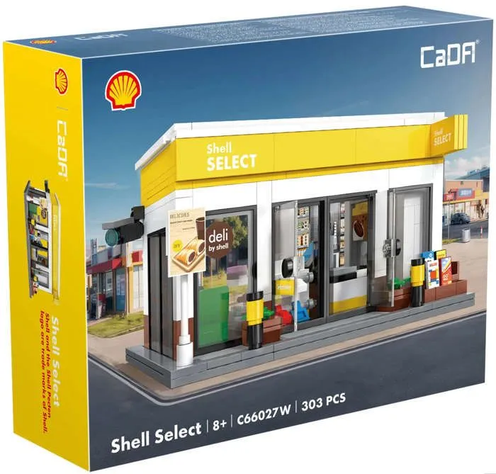 Cada Building Blocks Shop Shell 303 pièces-3