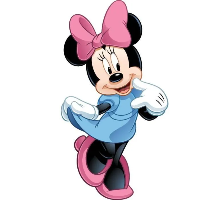 STICKER MURAL GEANT MINNIE (Minnie: 102 cm x 55 cm-0