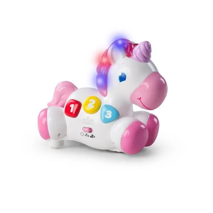 BRIGHT STARTS Jouet licorne Rock & Glow-0