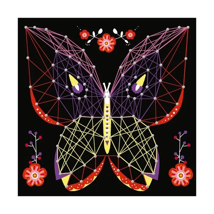 Kit créatif - JANOD - Fils tendus animaux - Multicolore-5