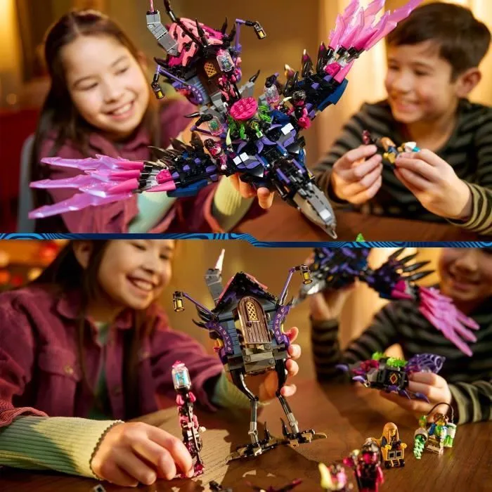 LEGO® DREAMZzz 71478 Le Corbeau de Minuit de la Sorcière des Cauchemars - Set Modulable-4